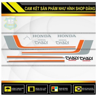 TEM RỜI CHALY ĐỜI 84 IN CHẤT LIỆU PHẢN QUANG