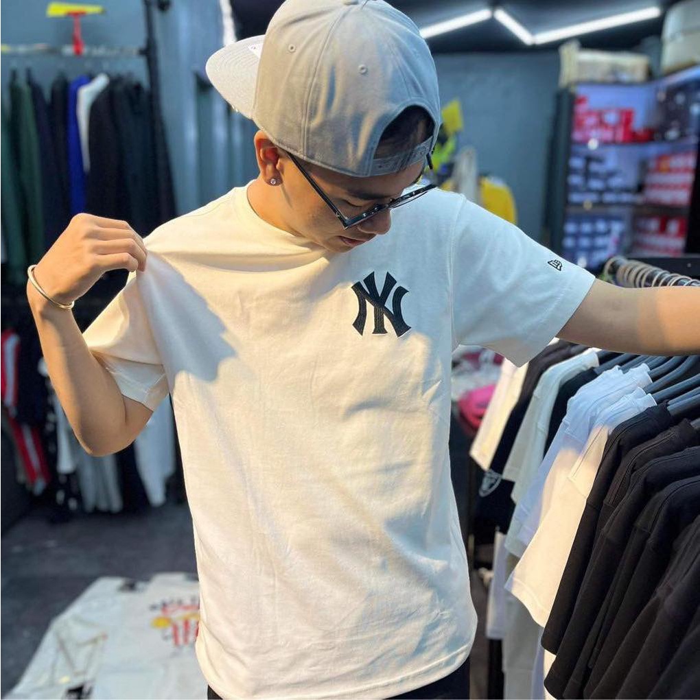 Áo Thun New Era New York Yankees Off White Chính Hãng Shop Xam Store