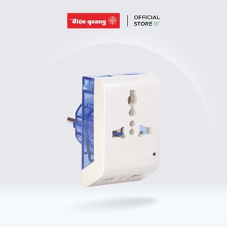 [HỎA TỐC] Phích Cắm Chuyển Điện Quang ĐQ EPC NK-803 - Chuyển Đổi 3 Chân Sang 2 Chân