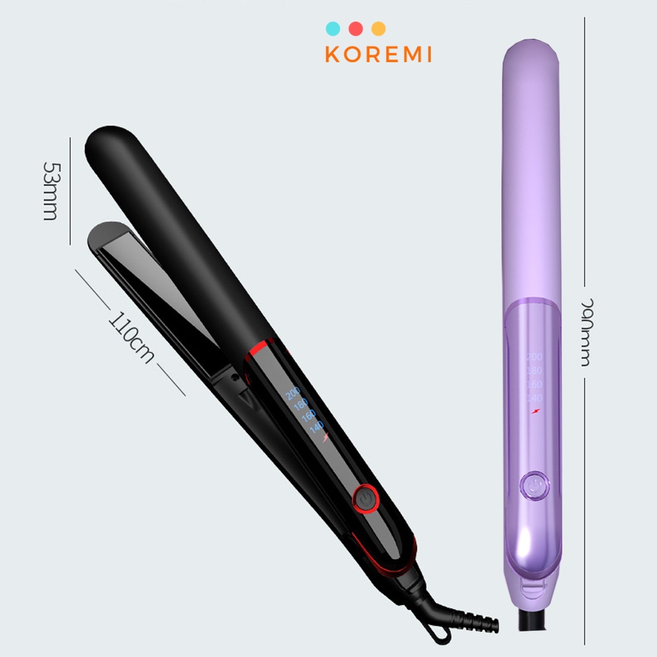 Máy Duỗi Tóc, Kẹp Tóc, Uốn Cúp Tóc Hàn Quốc Koremi L01 Bán chạy số 1 Hàn Quốc