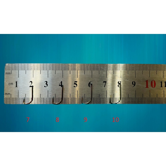 Lưỡi câu rô, lưỡi câu titan 7 màu