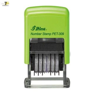 Dấu 6 số xoay tay Shiny S-309 & S-409