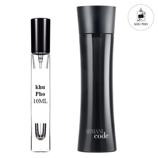 Nước hoa nam armani code chính hãng 10ml/20ml