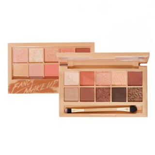 Bảng phấn mắt sivanna colors fancy makeup 10 ô màu kèm cọ hf180