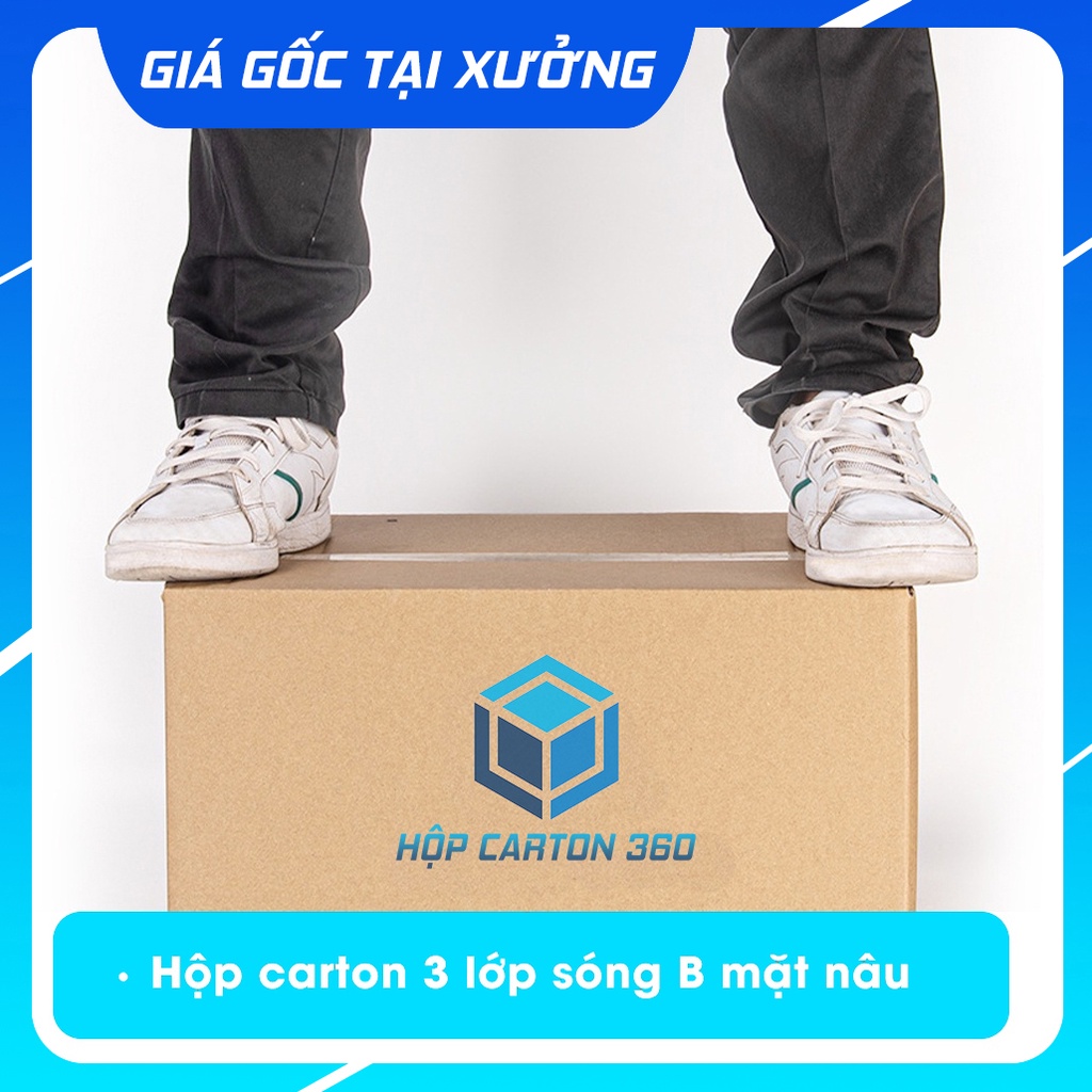 25x20x10 Combo 20 hộp carton đóng hàng