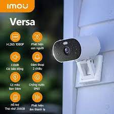 Camera wifi xoay lắp ngoài trời. GS7EP-5M0WE  và VERSA