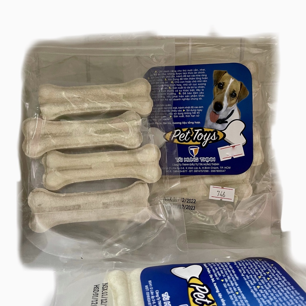 XƯƠNG GẶM CHO CHÓ DA BÒ VỊ SỮA