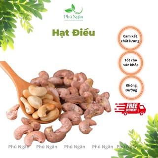 Hạt điều, hạt điều vỏ lụa rang muối hộp 250gr