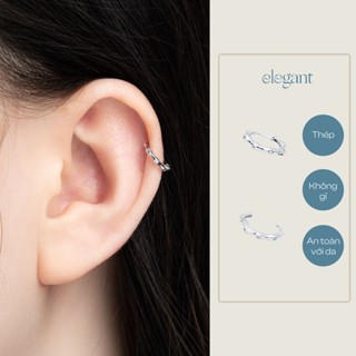  Khuyên tai vòng nhỏ 8mm BONE HOOP Elegant  Giá 1 chiếc  