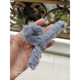 Kẹp tóc LÔNG NHUNG HÀN QUỐC siêu mịn
