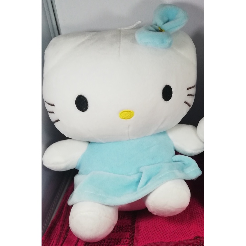 Gấu Bông Hello Kitty đầm xanh Gấu Bông cho bé