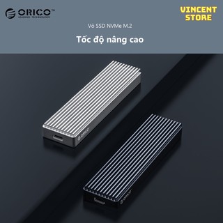 Hộp ổ cứng orico ssd orico nvme m.2 tốc độ 10gbps m2pj-c3-gy