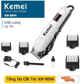 Tông đơ cắt tóc không dây kemei-809a .tăng đơ cắt tóc cao cấp chuyên nghiệp dùng cho salon hộ gia đình