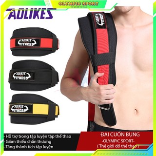 Đai lưng tập gym gánh tạ,swat gym, đai bụng bảo vệ cột sống tập thể dục thể thao aolikes a-7983 - olympic sport