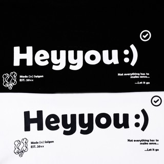 Áo thun Heyyou! Basic Apparel Black