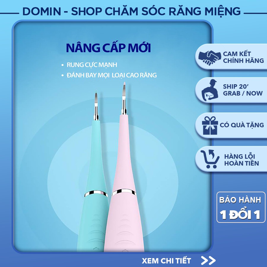 Máy Lấy Cao Răng Tại Nhà Nhật Bản Với 3 Chế Độ Vô Cùng An Toàn Và Tiện Lợi