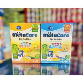 Bột Ăn Dặm Metacare 4 Vị Mặn (Hộp 200g)