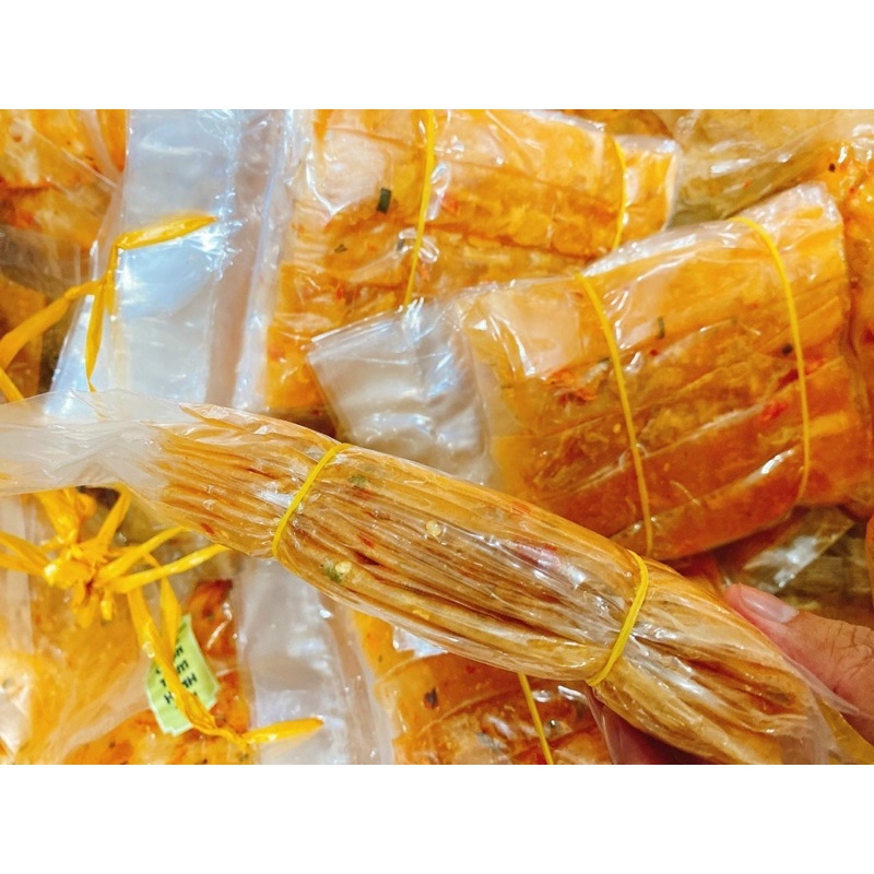 bánh tráng cuốn ớt rim hành phi 1 gói