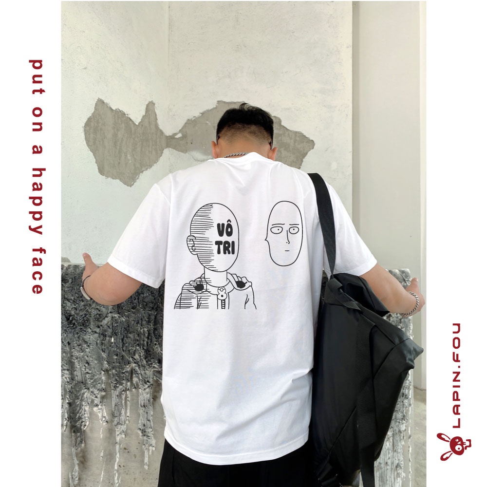 Áo Thun Unisex Nam Nữ Local Brand - Lapin.Fou Vô Tri 2