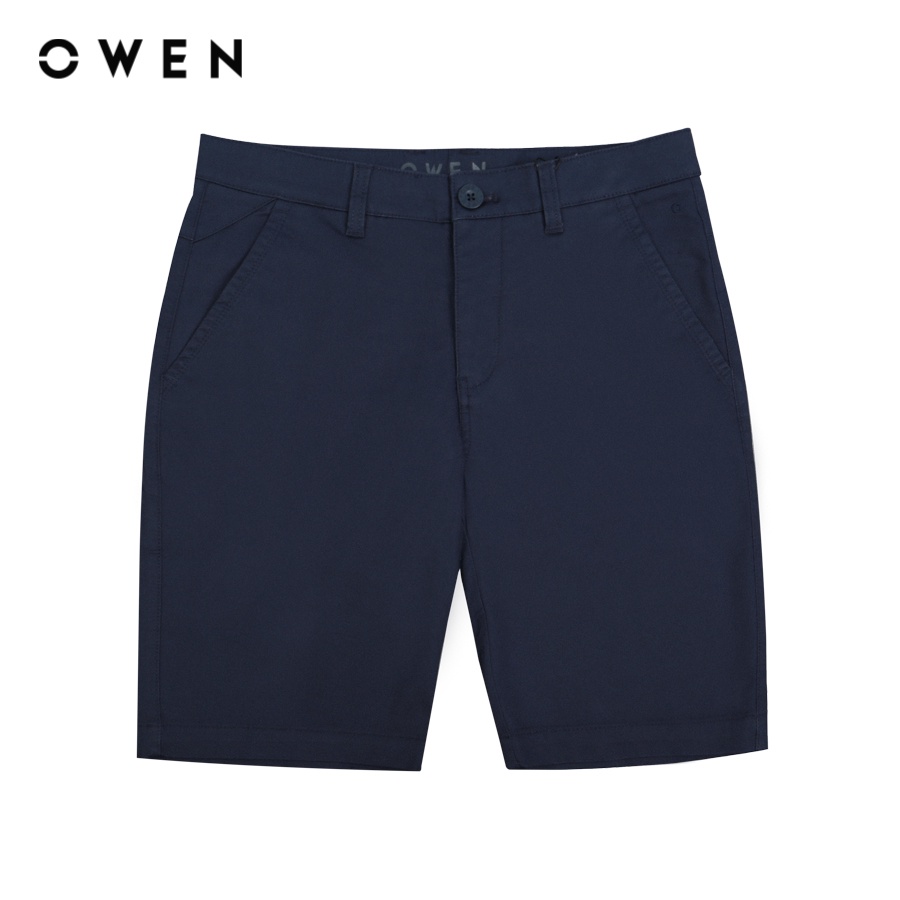 OWEN - Quần short Slim Fit Navy - SK231287