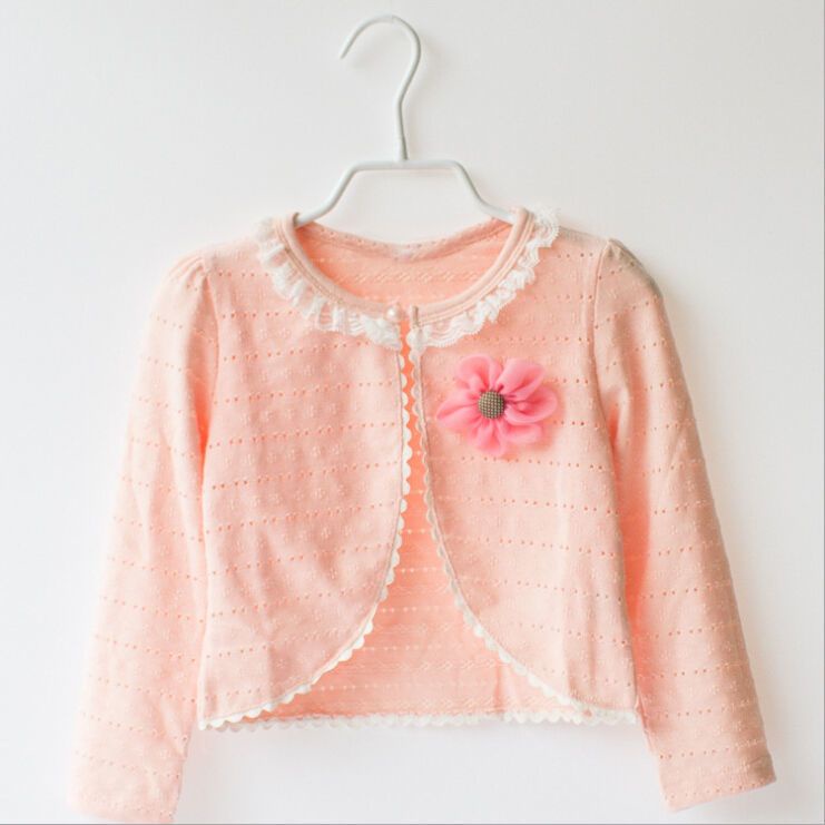 Áo Khoác Cardigan Tay Dài Phối Ren Phong Cách Hàn Quốc Thời Trang Mùa Thu 2021 Cho Bé Gái#3.8