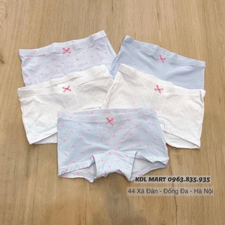 Pack 5 quần đùi chip chấm bi trái tim h&m