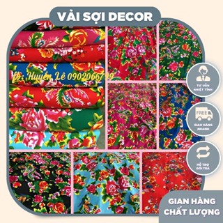 Vải chăn con công CHẤT ĐẸP, may mặc trang trí vintage khổ 1, 6 m