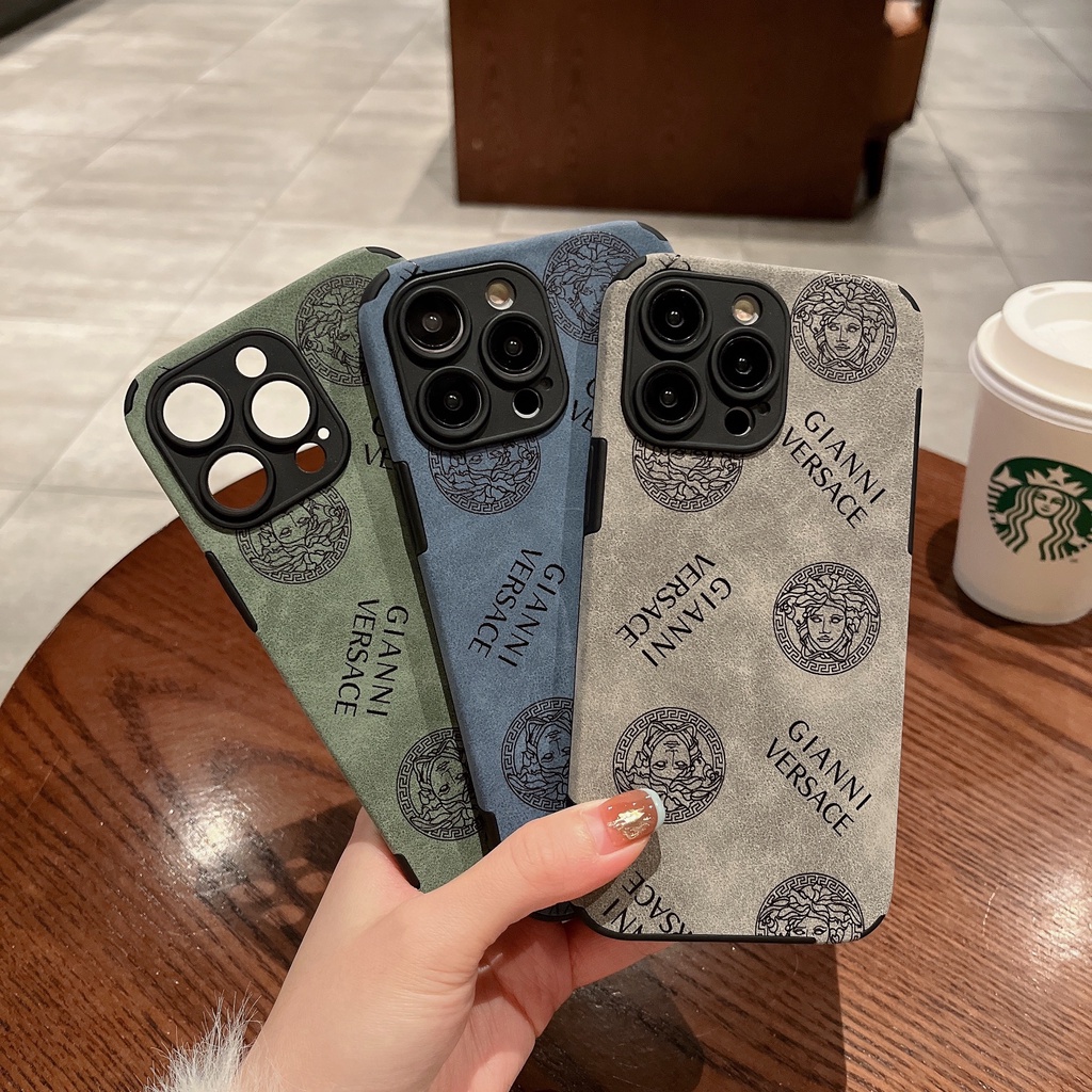 Ốp Điện Thoại Da Mềm Chống Dấu Vân Tay Và Chống Rơi Cho iPhone 7 8 Plus 6s x xs max xr 11 Pro max