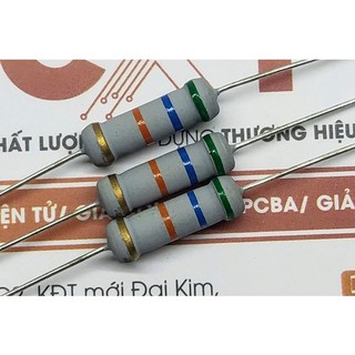 Điện trở vạch 2W 5% các giá trị (gói 10c)