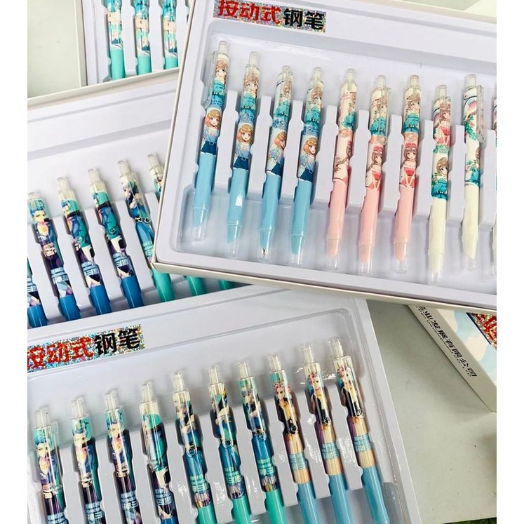 Bút Máy Cho Bé Từ Lớp 1 Đến Lớp 5 - Bấm Thu Ngòi - Viết Được 2 Loại Mực Khô Và Nước Hàng Chuẩn Loại 1