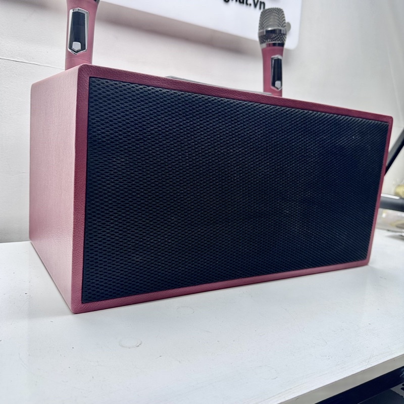 Vỏ thùng loa bass 16 có vách ngăn, lỗ cắm mic