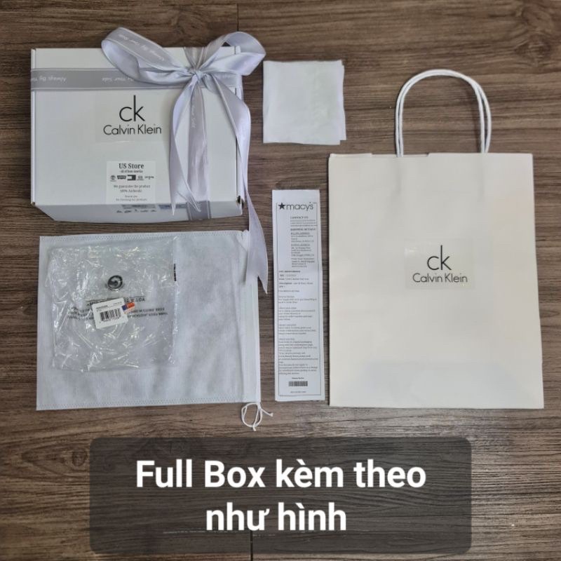 Ví da nam Ck Calvin Klein chính hãng Mỹ
