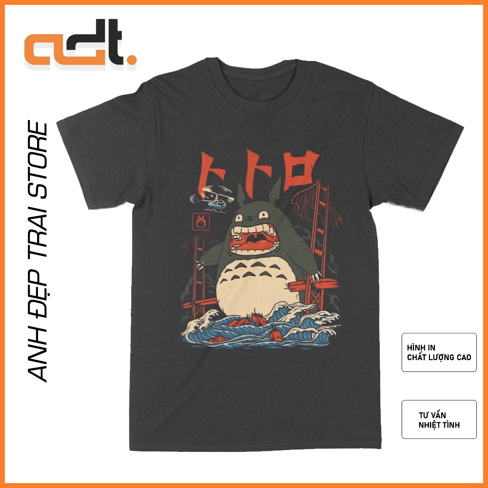 Áo Phông Kaiju Totoro - Ghibli Anime mẫu mới cực chât  giá rẻ độc đẹp