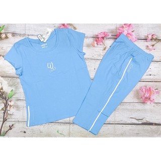 Bộ mặc nhà quần lửng gia hồi size xl.