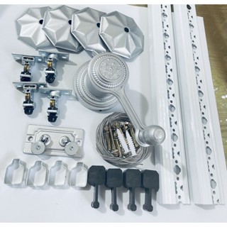 Giàn phơi thông minh Hoà Phát KS950 siêu bền FULL BỘ (ĐÃ có thanh phơi nhôm), Giàn phơi đồ Hoà Phát