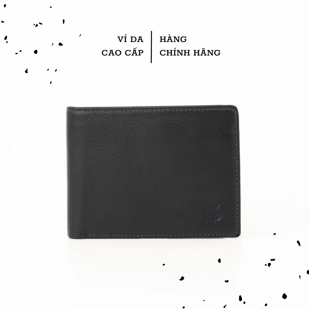 Ví Nam Cao Cấp CLASSIC Da Bò Thật Có Ngăn Khóa Kéo Lava tino - Hàng Chính Hãng 2 Kiểu Dáng