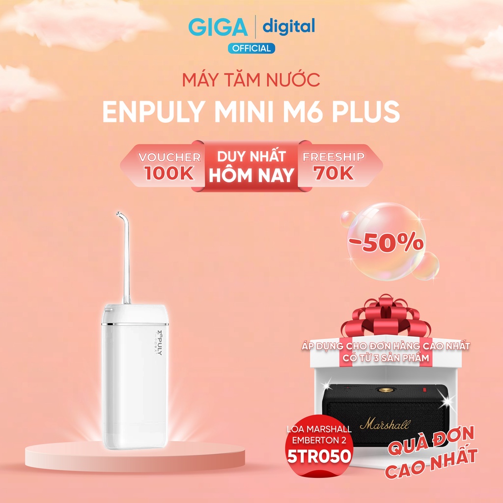 Máy tăm nước Xiaomi ENPULY Mini M6 Plus | BigBuy360 - bigbuy360.vn