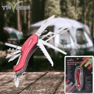 Dao Đa Năng Tavana 15 Món DDN-003 - Đỏ
