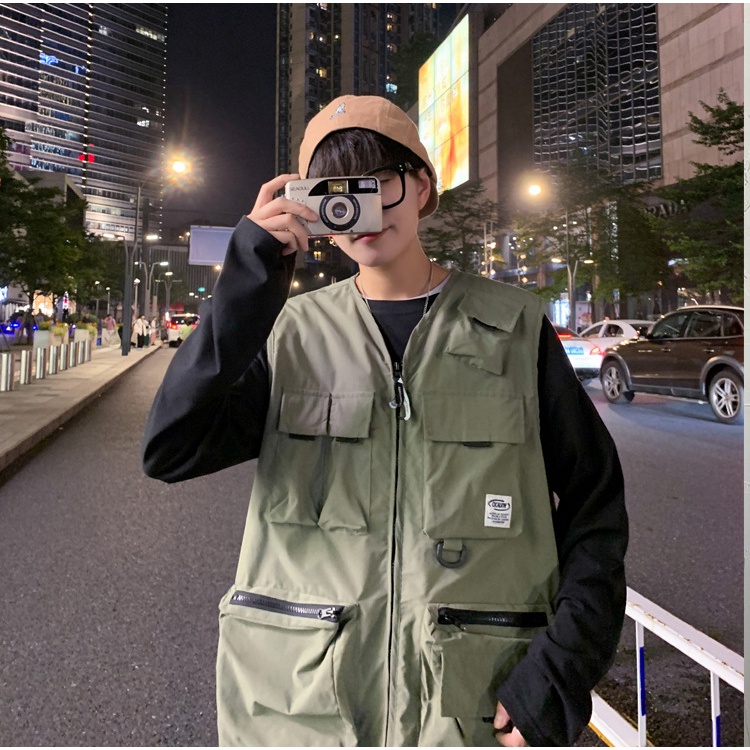 Áo Khoác Gile Phong Cách Hàn Quốc