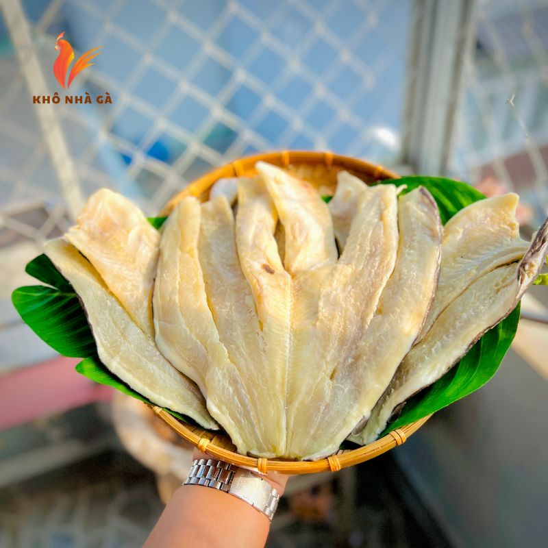 Khô Dứa Xẻ Bàn Tay 3 Nắng Thịt Dày Dai - Cá Lạt Vừa Ăn - Khô Nhà Gà