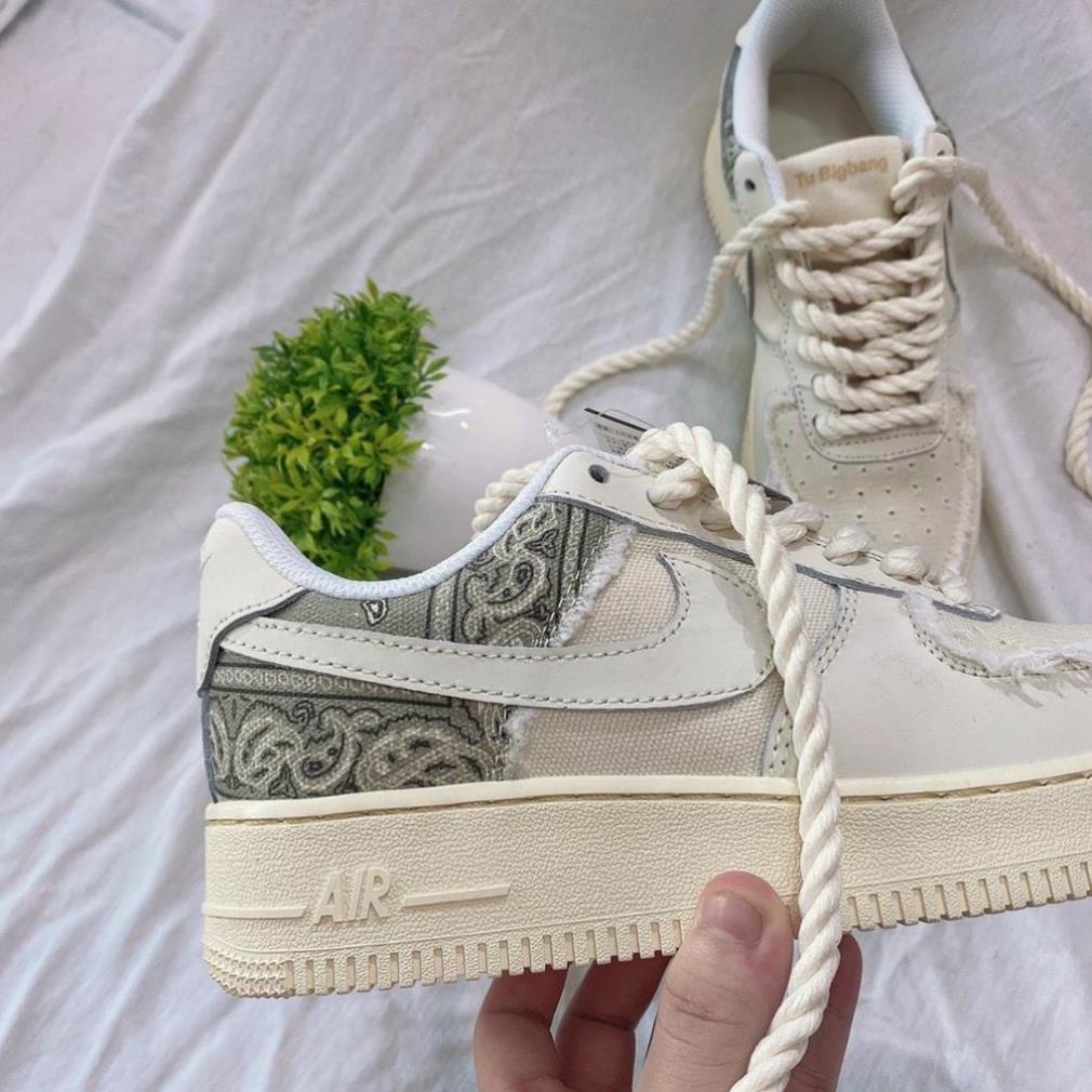Giày AF1 Dây Thừng, Giày AIR FORCE 1 Dây Thừng nam nữ Bản Mới 2022 Cao Cấp Fullbox Bill