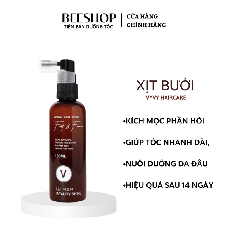 Xịt bưởi VyVyHairCare giúp mọc tóc và ngăn rụng tóc