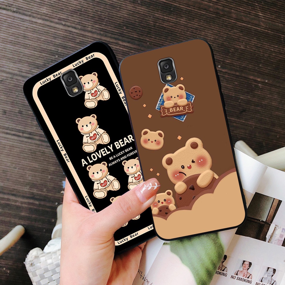 Ốp lưng Samsung note 3 in hình gấu cute ,bear siêu hot