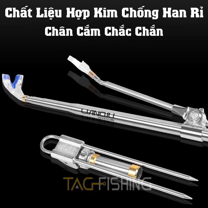 Gác Cần Inox Lianqiu 2m1