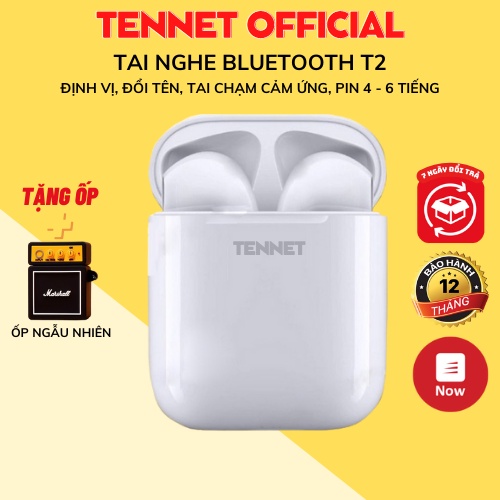 Tai nghe bluetooth AT2 full chức năng, tặng ốp, pin 4-6 tiếng, bảo hành 12 tháng