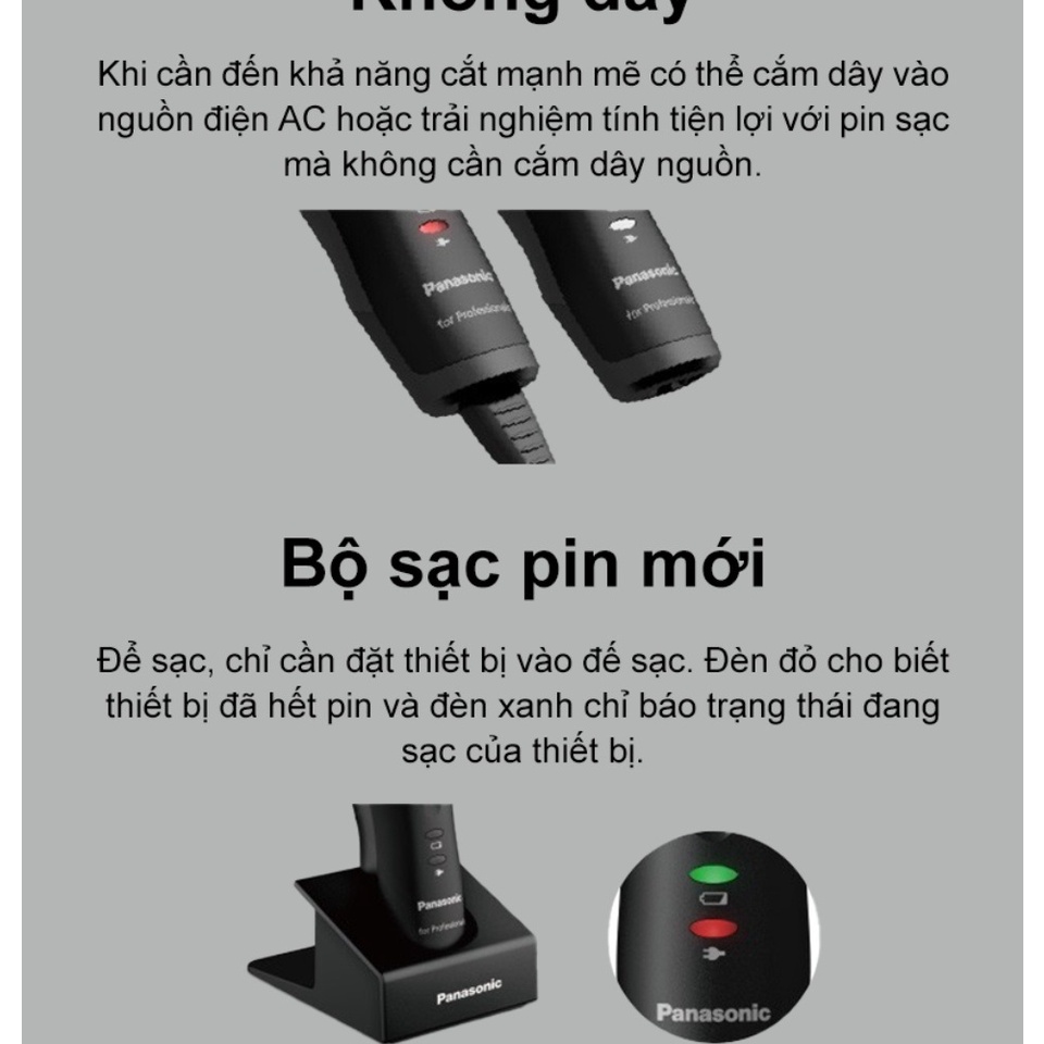 Tông Đơ Cắt Tóc Panasonic ER-GP80-K751