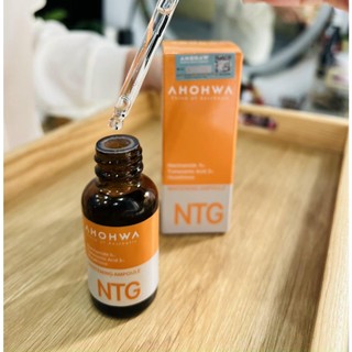 Tinh chất và Kem dưỡng trắng, mờ thâm nám Aho.hwa Whitening Ampoule NTG