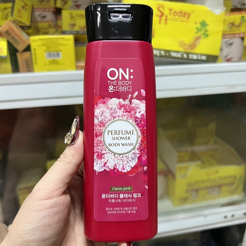 Sữa tắm dưỡng da thiên nhiên On The Body 200g Chai Nhỏ