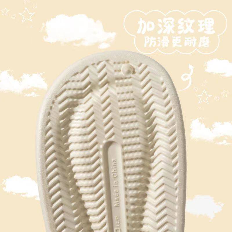 Dép Sandal Đi trong nhà Tắm Đế Dày Chống Trượt Thời Trang Mùa Hè Cho nam Và Nữ Sinh Viên Ký Túc Xá