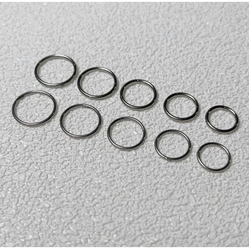 Khuyên Mũi , Môi , Tai Tròn Dạng Bẻ Siêu Mảnh Thép Titan Không Gỉ Dành Cho Nam Nữ